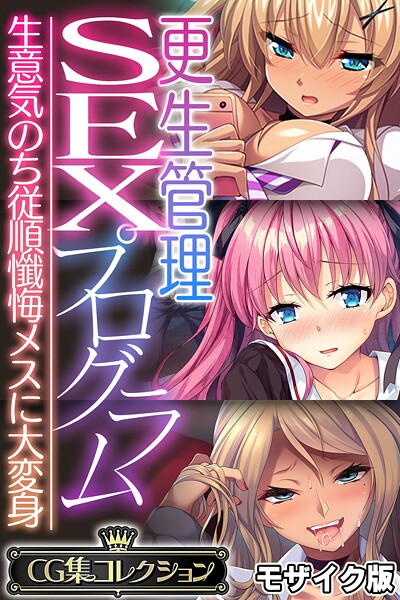【フルカラー】更生管理SEXプログラム 〜生意気のち従順懺悔メスに大変身〜【CG集コレクション】 モザイク版❤大人のSEXY絵本 更生管理SEXプログラム 〜生意気のち従順懺悔メスに大変身〜【CG集コレクション】 モザイク版