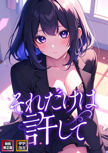 【フルカラー】それだけは許して【特別修正版】【タテヨミ】❤FACON それだけは許して【特別修正版】【タテヨミ】